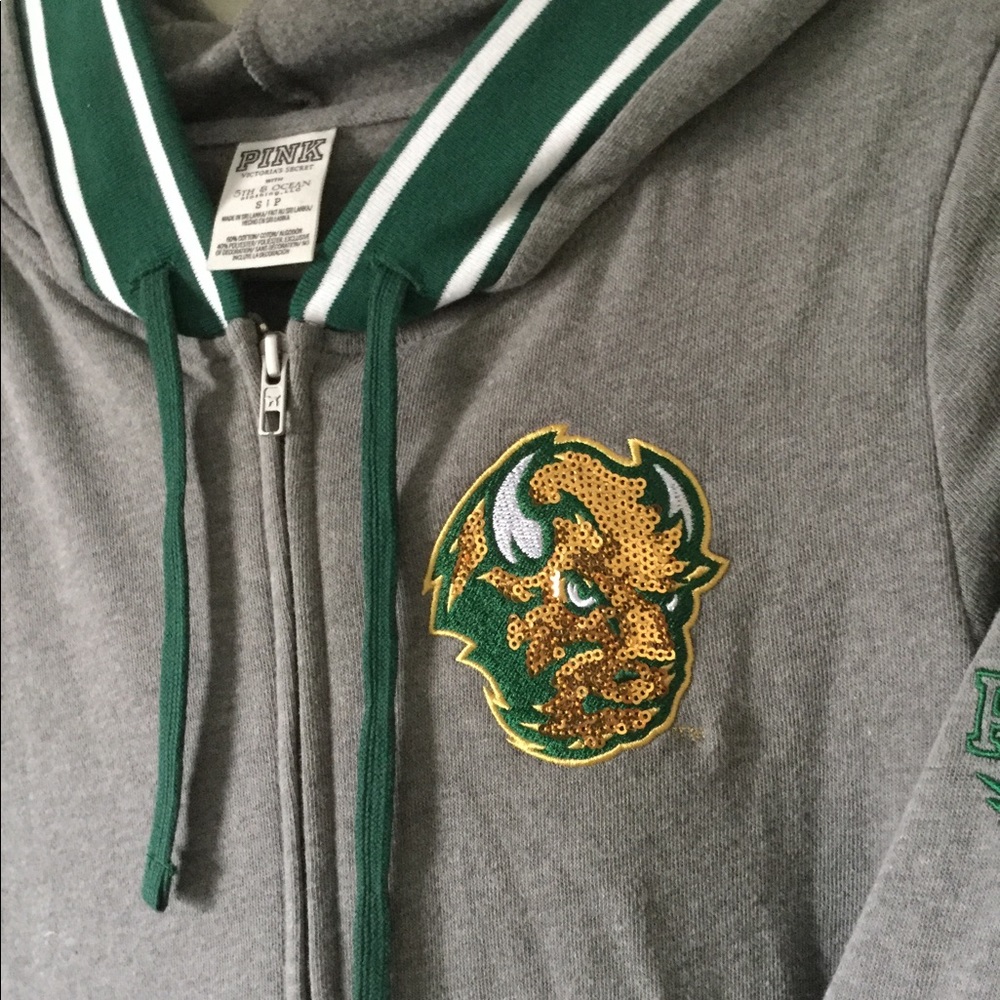 VS NDSU lot.  2 T’s and full zip sweatshirt size S